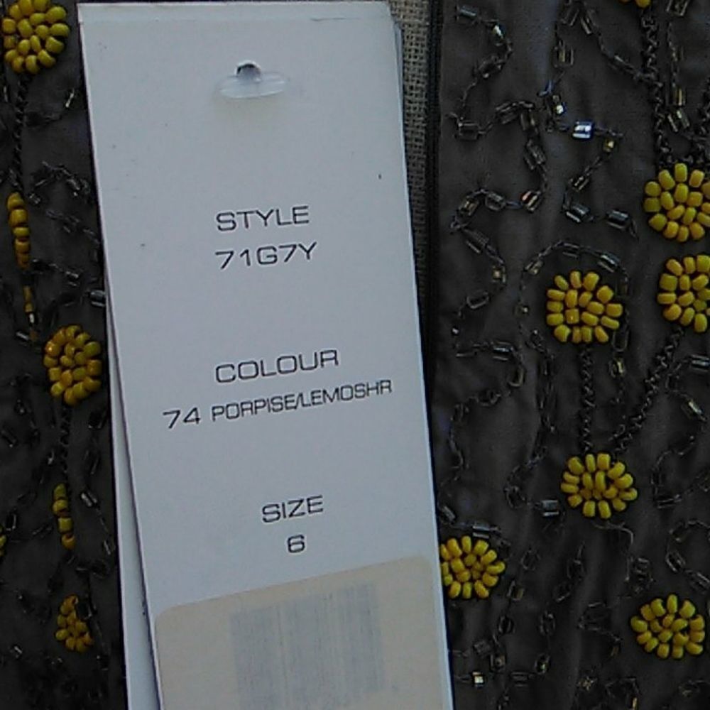 NWT French Connection Beaded Dress - Picture 6 of 14